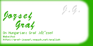 jozsef graf business card